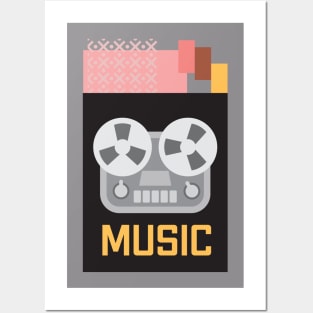 Retro Music Posters and Art